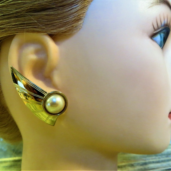 Jewelry - unique pierced earrings statement bold funky bling